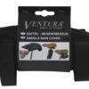 Ventura Rain Cover Saddle With Storage Bag Black