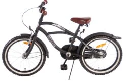 Volare Black Cruiser 18 Inch 27 Cm Boys Coaster Brake Matte Black -Discounted Bicycles volare black cruiser 18 inch 28 cm jongens terugtraprem zwart 3 122881