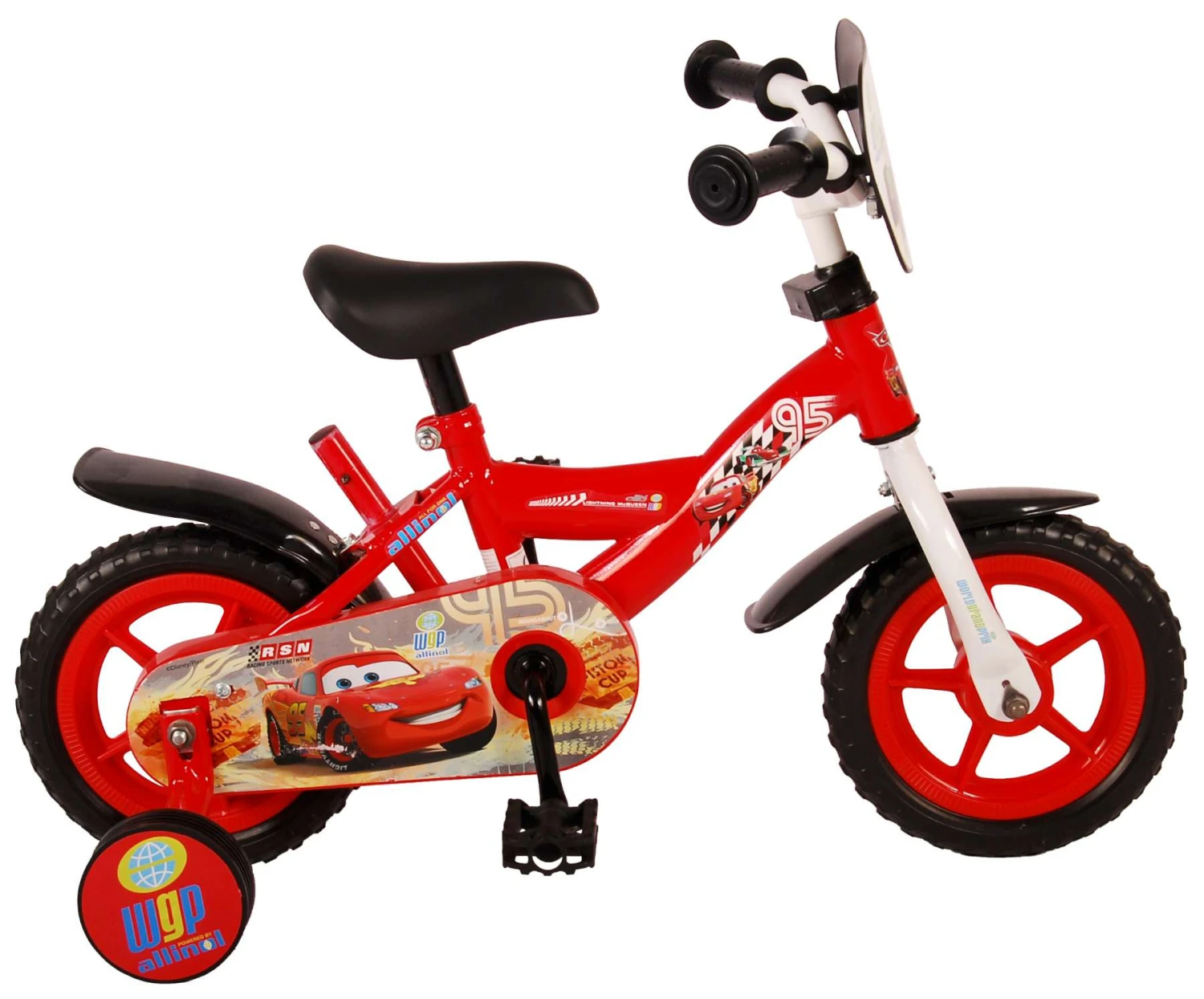 Disney Cars 10 Inch Boys Fixed Gear Red 1 Disney Cars 10 Inch Boys Fixed Gear Red