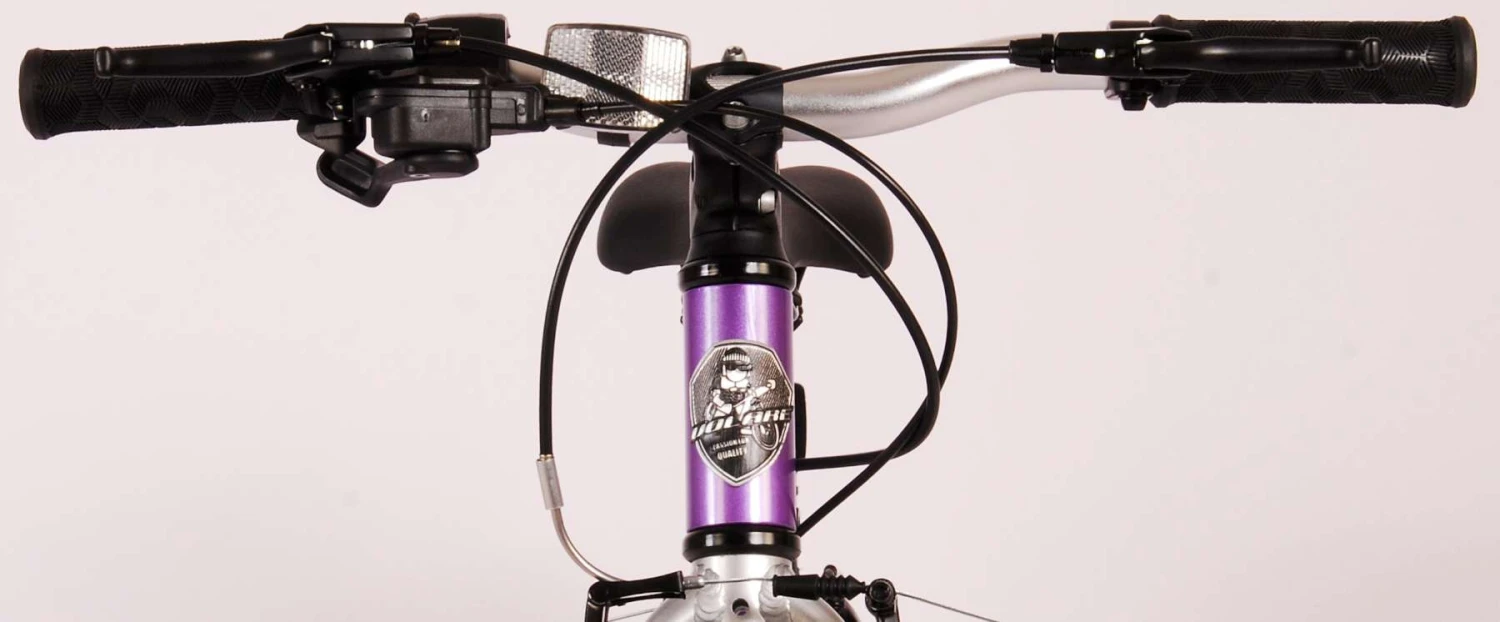 Volare Dynamic 20 Inch Girls 7SP Rim Brakes Purple 4 Volare Dynamic 20 Inch Girls 7SP Rim Brakes Purple - Image 4
