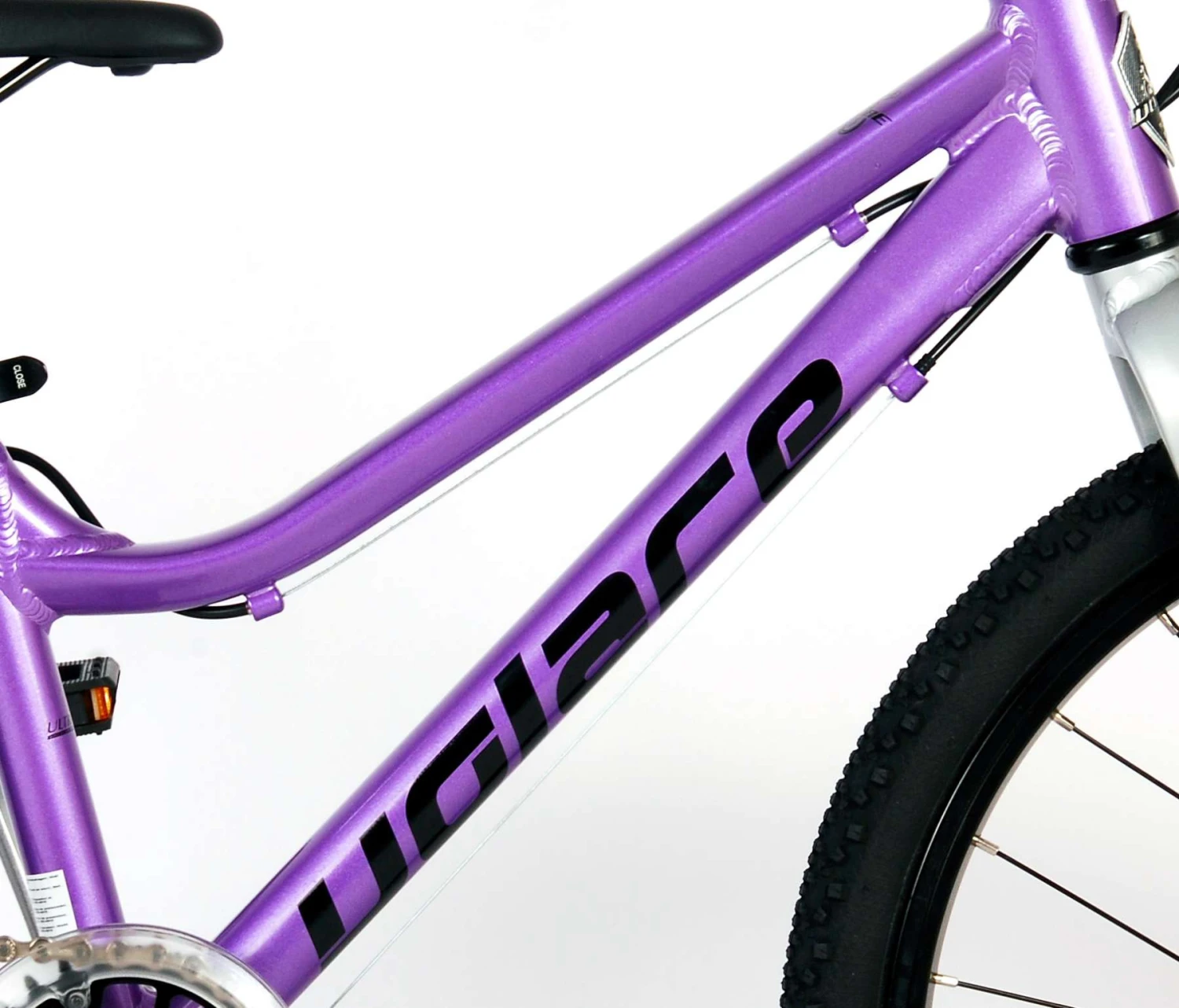Volare Dynamic 20 Inch Girls 7SP Rim Brakes Purple 5 Volare Dynamic 20 Inch Girls 7SP Rim Brakes Purple - Image 5