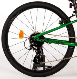Volare Dynamic 24 Inch Boys 8SP Rim Brakes Green -Discounted Bicycles volare dynamic 24 inch 29 cm jongens 8v v brakes groen 9 1017716 1667395167