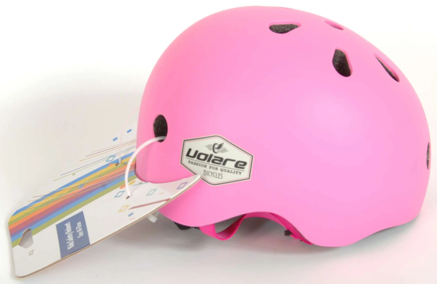 Volare Bicycle Helmet Girls Pink 2 Volare Bicycle Helmet Girls Pink - Image 2