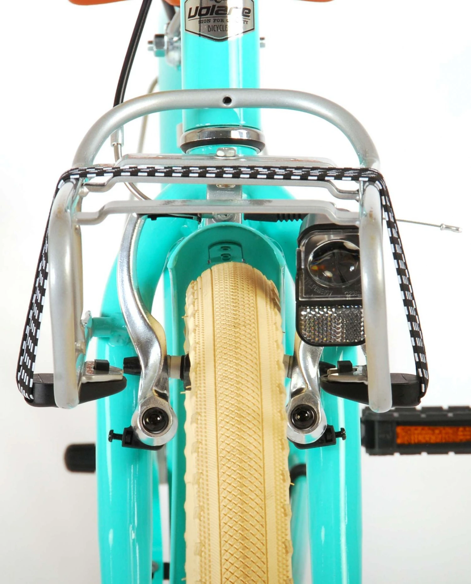 Volare Melody 24 Inch 34 Cm Girls Coaster Brake Turquoise - Image 4