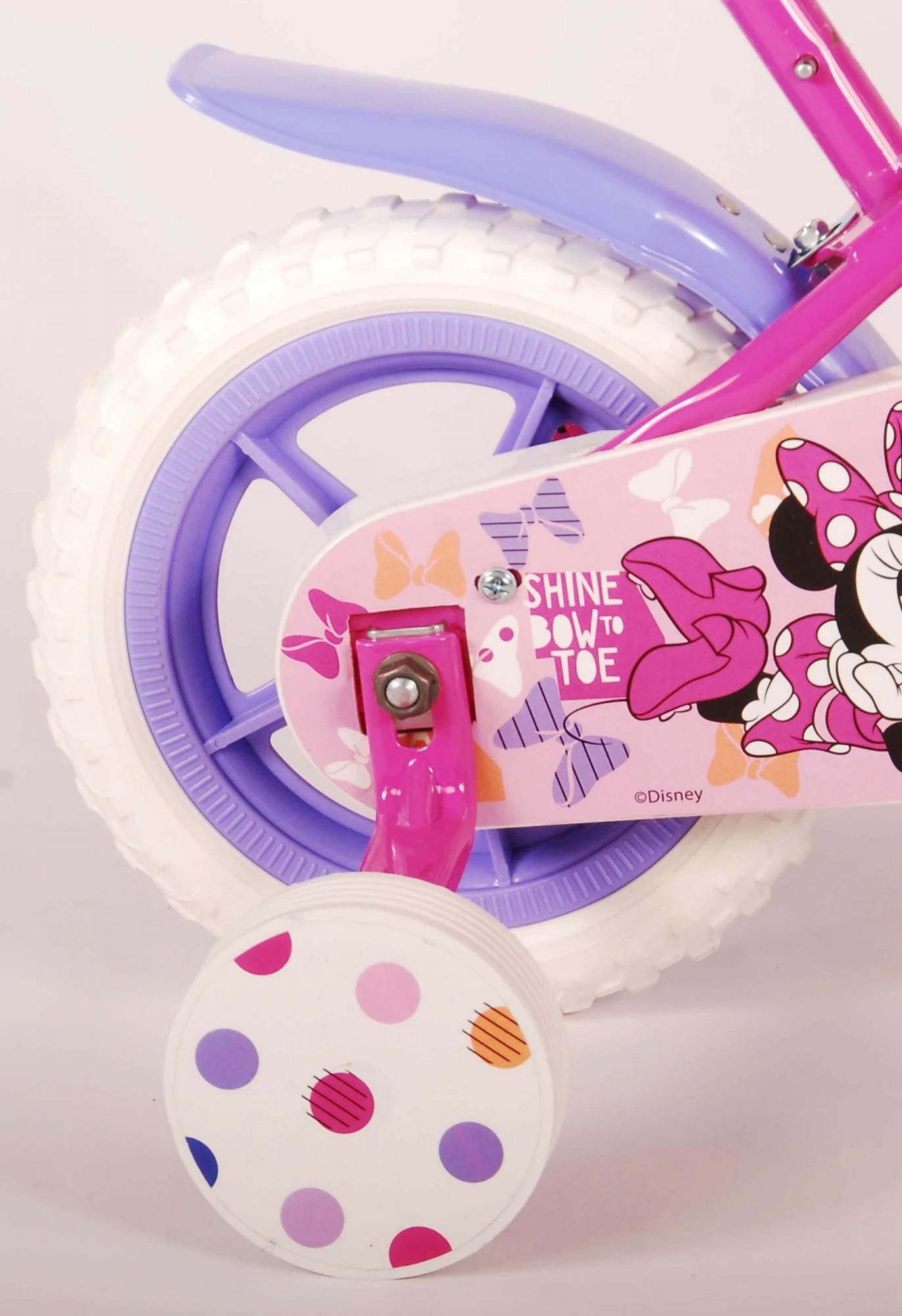 Disney Minnie Cutest Ever! 10 Inch Girls Fixed Gear Pink 7 Disney Minnie Cutest Ever! 10 Inch Girls Fixed Gear Pink - Image 7