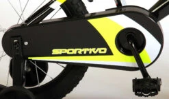 Volare Sportivo 16 Inch 27,5 Cm Boys Coaster Brake Yellow/Black -Discounted Bicycles volare sportivo 16 inch 254 cm jongens v brakes zwart geel 4 501112 1605796068