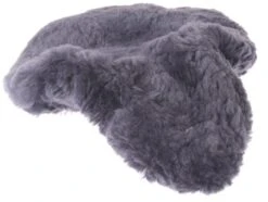 VWP Saddlecloth Sheepskin Grey 28 Cm