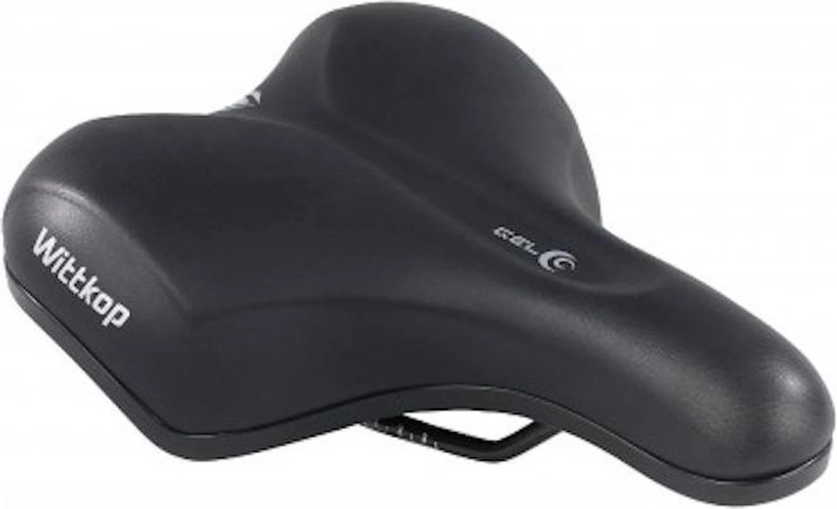 Wittkop Saddle In Mould TRK City 2.0 Ladies Gel/steel Black 1 Wittkop Saddle In Mould TRK City 2.0 Ladies Gel/steel Black